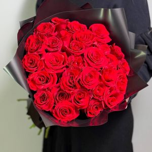 29 красных роз (Эквадор) 60 см